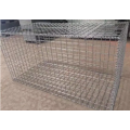 Spawany pudełko gabion/oporowe ściany ocynkowane pudełko gabionowe